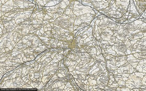 Historic Ordnance Survey Map of Huddersfield, 1903