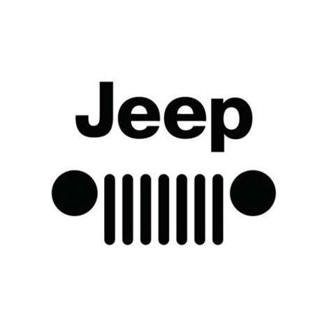 Image for Jeep Grill Logo | Jeep grill, Jeep decals, Jeep drawing