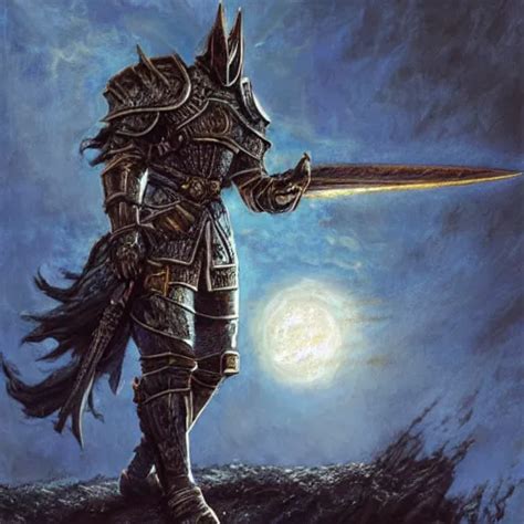 the moonlight Greatsword from dark souls as a fantasy | Stable Diffusion | OpenArt