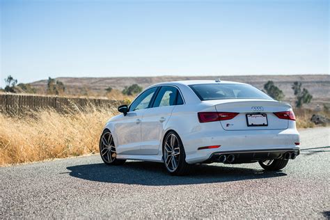 Glacier White Metallic Audi S3 Suspension Upgrades & Performance Exhaust - 034Motorsport Blog