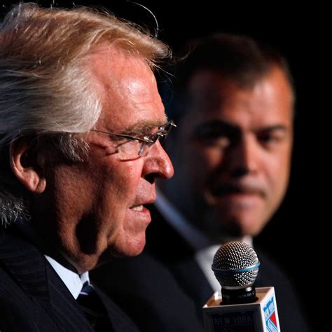 Tough Decisions New York Rangers' GM Glen Sather Must Make Before ...