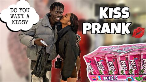 KISS PRANK!💋 - YouTube