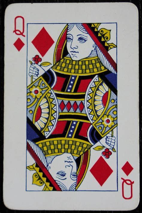 A bad witch's blog: The Queen of Diamonds - Meanings and Symbolism