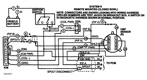 1974 Ford Ignition Module Wiring Diagram - diagram back muscles