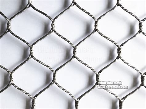 Stainless Steel Cable Mesh Factory, Flexible Metal Netting Supplier ...