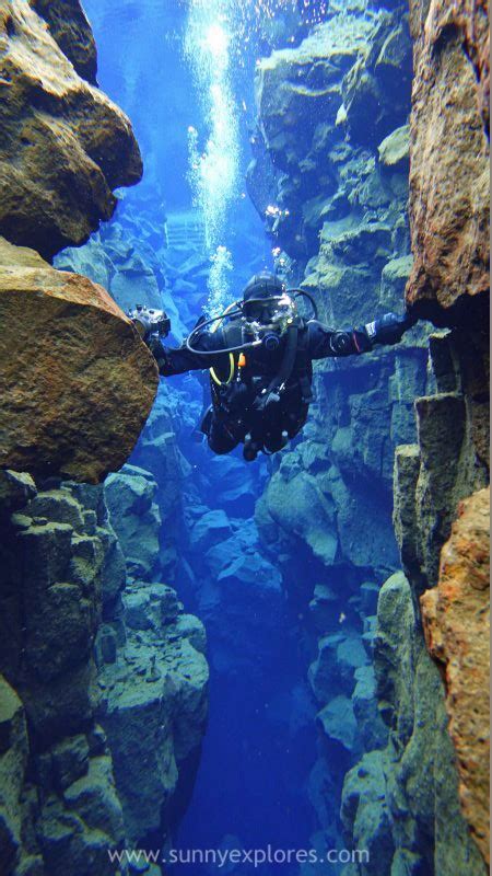 An unique experience: diving the Silfra Fissure in Iceland