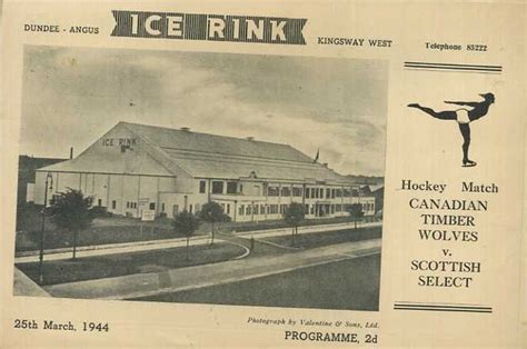 Dundee - Angus Ice Rink - Dundee, Scotland 1944 | HockeyGods