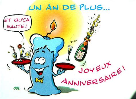 Carte D'anniversaire Animée Gratuite Humoristique Lovely Carte Postale D Anniversa… en 2020 ...