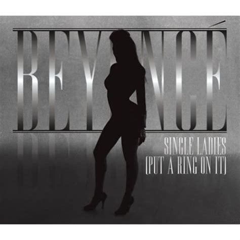 Beyoncé Knowles Single Ladies [Put A Ring On It] UK CD single (CD5 / 5 ...