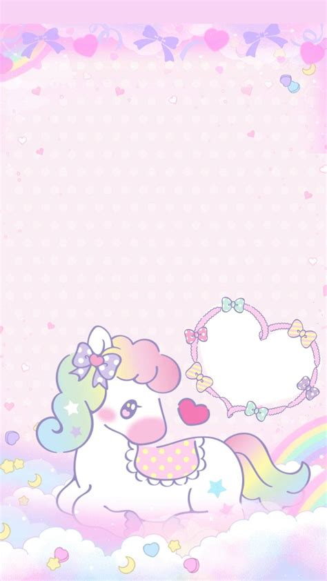 Cute Unicorn Rainbow Wallpaper