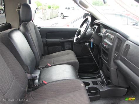 Dark Slate Gray Interior 2002 Dodge Ram 1500 ST Regular Cab Photo ...