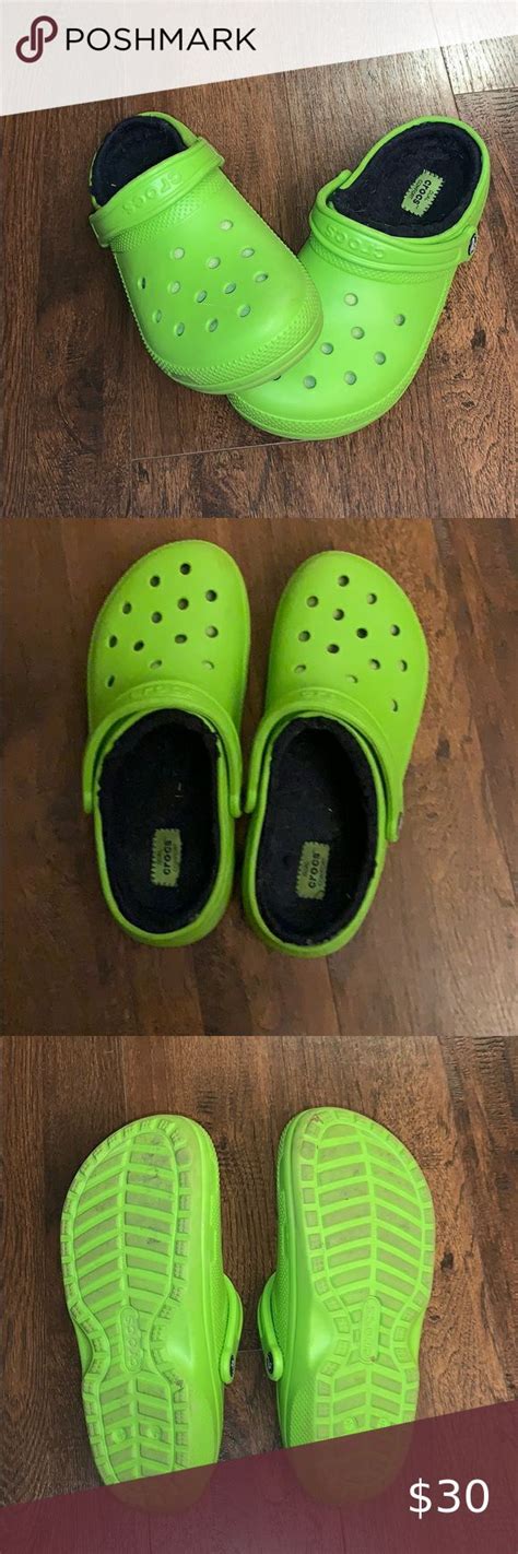 Fleece lined crocs! | Lined crocs, Crocs, Fuzzy crocs