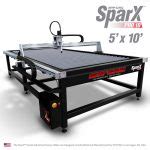 STV CNC SparX PRO 5x10 Plasma Table - Fully welded and assembled