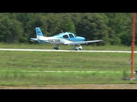 Cirrus SR22 landing at 2W5 on 9/7/20 - YouTube