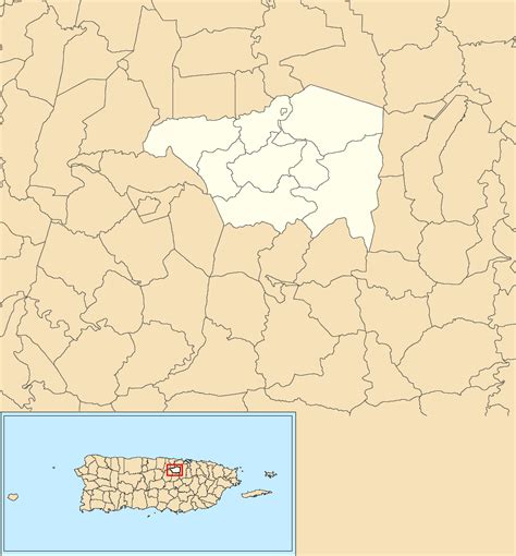 Image: Toa Alta, Puerto Rico locator map