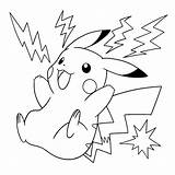Free Pikachu coloring page  Printable pages On Colooricom sketch template