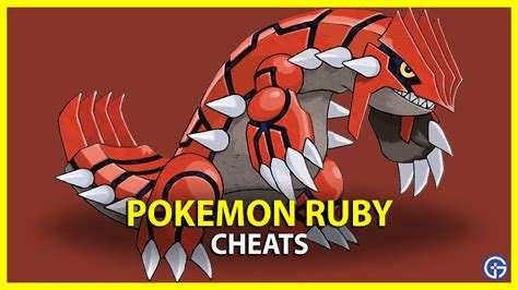 Pokemon Ruby: Best Cheats & How To Use Them - Gamer Tweak