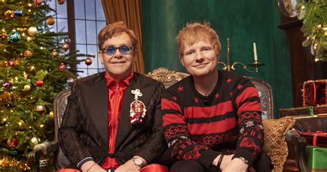 Listen to Ed Sheeran and Elton John's new single Merry Christmas