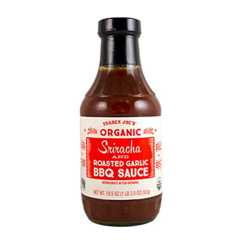 Trader Joe's Organic Sriracha and Roasted Garlic BBQ Sauce - SAUCE RANK