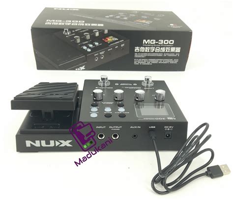 NUX MG-300 Modelling Guitar Processor Multi Effects Pedal - Madukani Online Shop