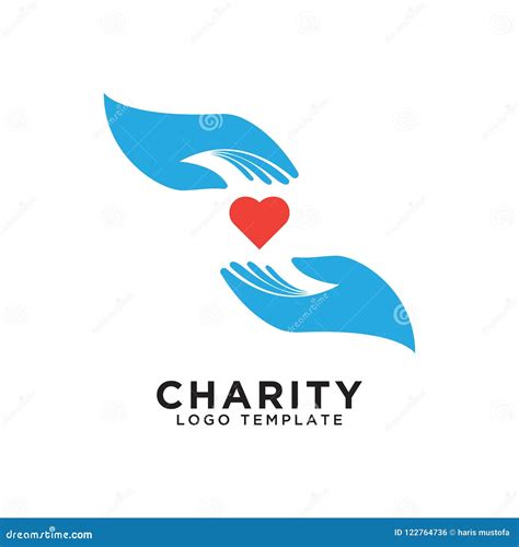 Charity Logo Design Template Stock Vector - Illustration of icon ...