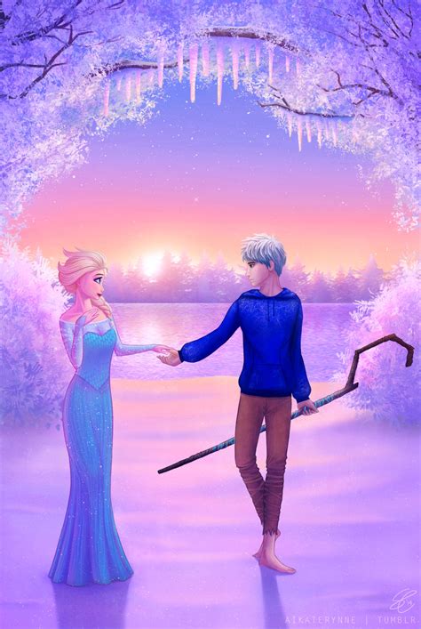 Jack Frost and Elsa - Elsa & Jack Frost Photo (37198475) - Fanpop