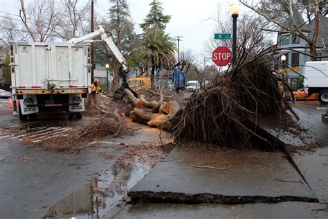 Photos: Sacramento Region Surveys Damage From Powerful Winter Storm - capradio.org