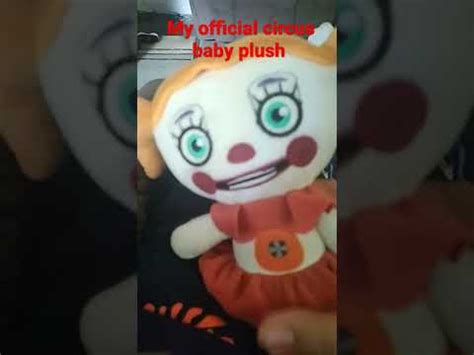 my official circus baby plush - YouTube