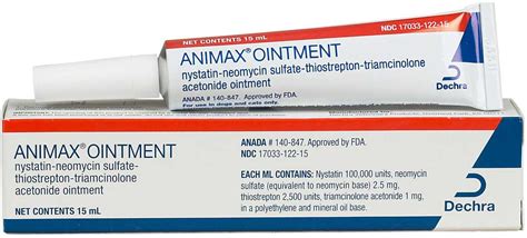 Animax Ointment for Dogs and Cats Dechra Veterinary (Pet Pharmacy (Rx) - Topicals (Rx ...