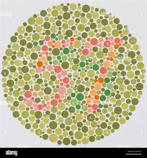 Color blindness test hi-res stock photography and images - Alamy