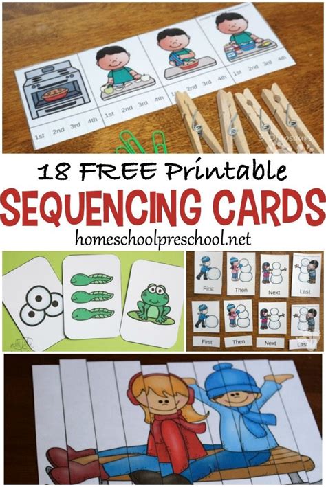 Free Printable Sequencing Cards For Preschool - Free Printable