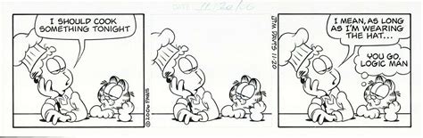 Garfield and Jon Arbuckle - Corner4art