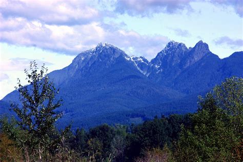 Golden Ears Mountain by Barbara White