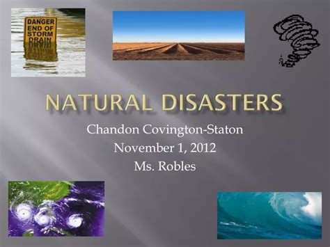 PPT - NATURAL DISASTERS PowerPoint Presentation, free download - ID:2211909