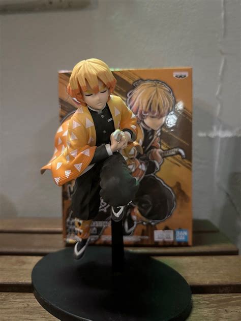 Zenitsu Agatsuma Figure, Hobbies & Toys, Toys & Games on Carousell