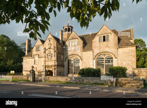 The 17th century Almshouse & School in Corsham, Wiltshire, UK, built & funded by the estate of ...