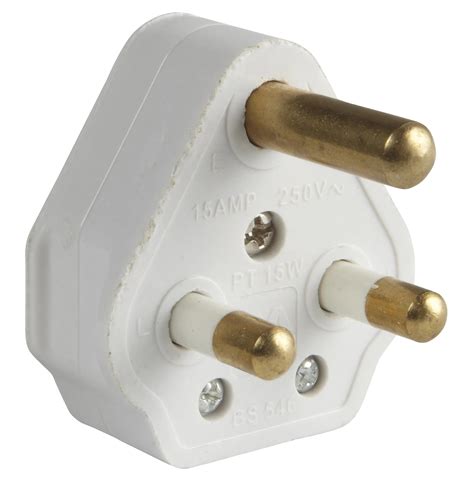 B&Q 15A 3 Pin Plug | Departments | DIY at B&Q