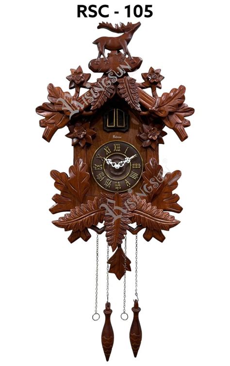 Carved Style Musical Cuckoo Clock at Rs 17700 | Cuckoo Clocks in Bengaluru | ID: 2851673284212