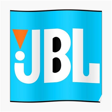 "JBL blue logo" Poster for Sale by kancadeweke | Redbubble