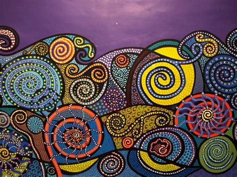 Ocean Floor - Bronwyn Bancroft | Aboriginal artists, Abstract expressionism, Aboriginal art