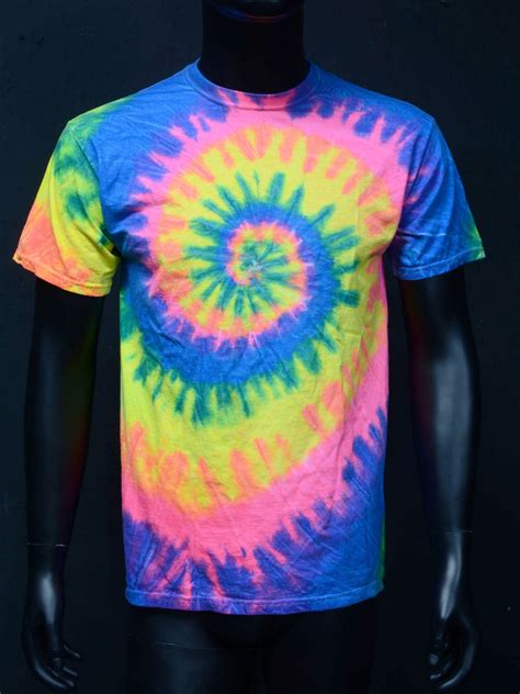 Neon UV Glow Tyedye T-Shirts Perth | Hurly Burly - Hurly-Burly