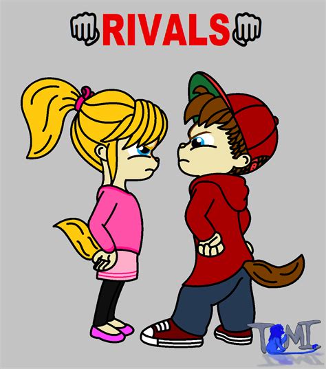 Alvin vs Brittany xD by TommyChipmunk on DeviantArt