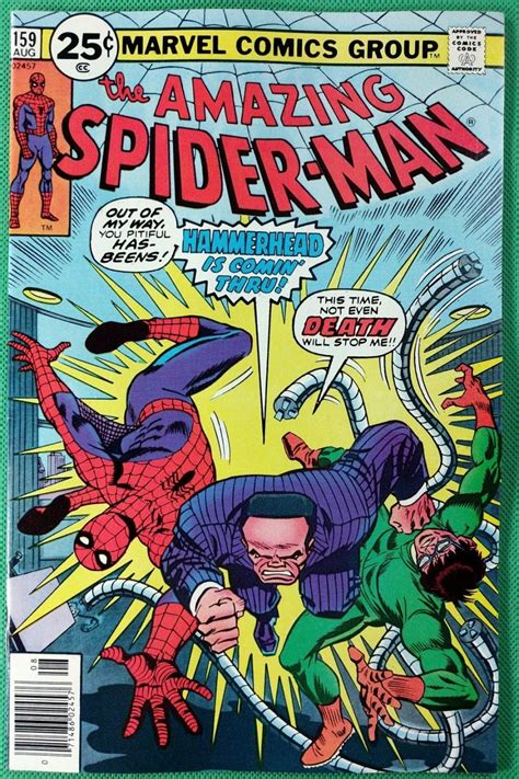 | Amazing Spider-Man (1963) #159 VF+ (8.5) vs Hammerhead & Doctor Octopus