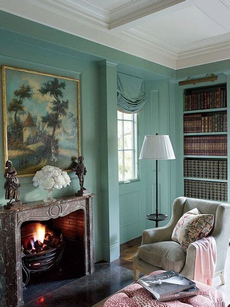 Blue-Green Painted Room Inspiration | Green painted rooms, Blue green rooms, Pastel room