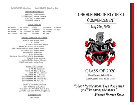 2020 ISD 518 Graduation Program – Independent School District 518