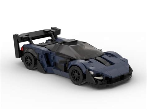 McLaren Senna GTR MOC-58351 Technic Designed By legotuner33 with 331 Pieces - MOC Brick Land