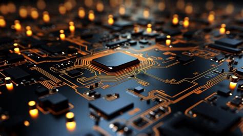 Premium AI Image | Circuit Board Texture Background