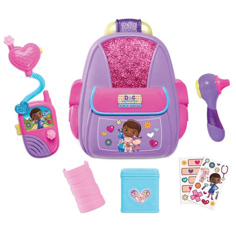 Disney Doc McStuffins First Responders Backpack Set