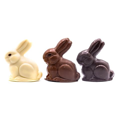 Cute Smooth Chocolate Bunny - Gayles Chocolates