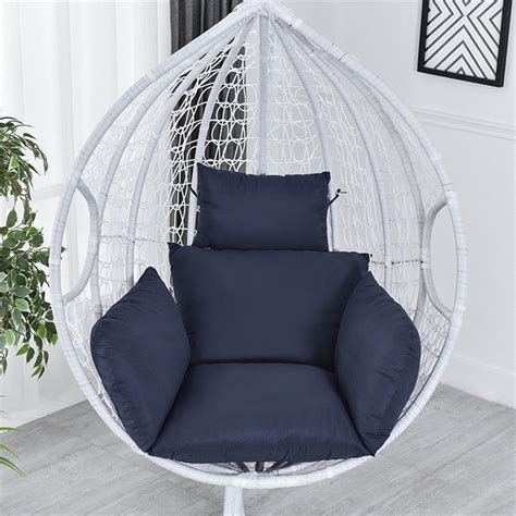 AIHOME Hanging Egg Chair Pads Wicker Rattan Hanging Seat Cushion ...